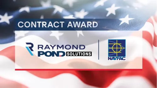 Raymond-Pond contract award graphic.