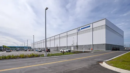 exterior of the boeing MRO