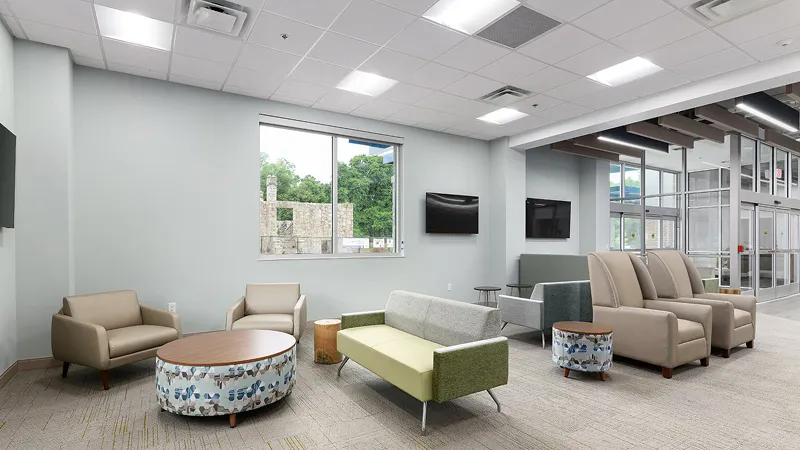 interior shot of the East DeKalb community and senior senter