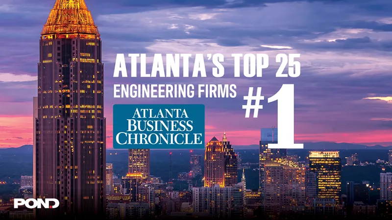pond is #1 engineering firm in atlanta