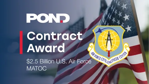 Graphic of Pond MATOC contract win