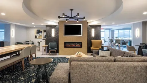 Interior view of a recently renovated room at the Holiday Inn, Anderson, SC.