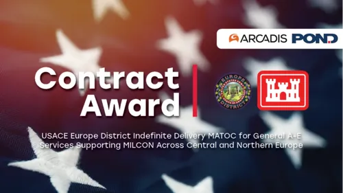 Arcadis-Pond contract win graphic 