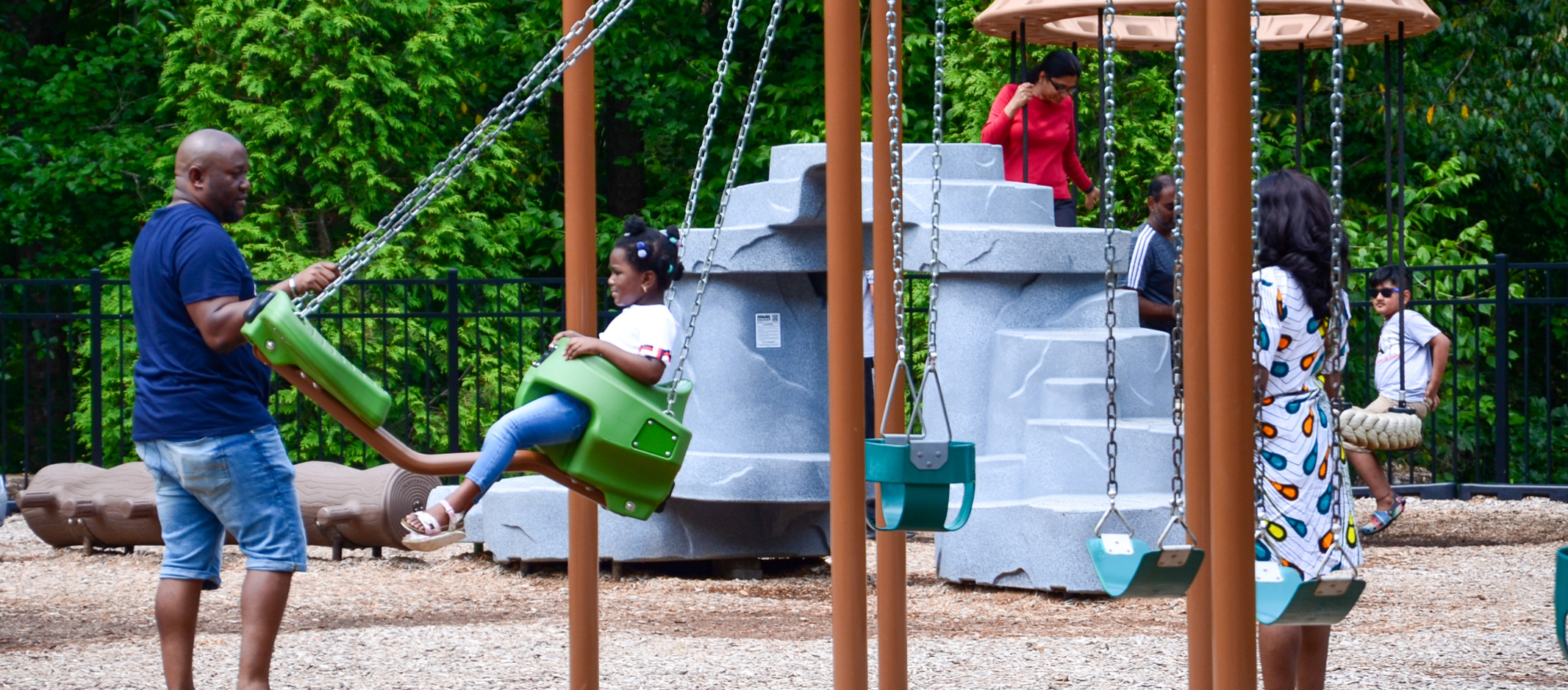 People enjoying the park.