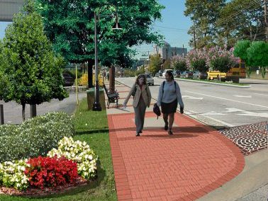 Virginia Avenue Pedestrian Improvement - Livable Centers Initiative (LCI) Morrow, GA
