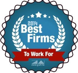 Pond Places #6 on ZweigWhite’s 2014 Best Firms to Work For