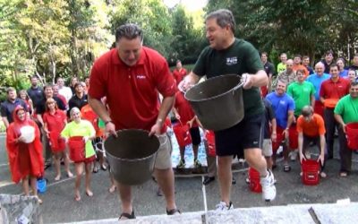 Pond takes the ALS Bucket Challenge to a Whole New Level!