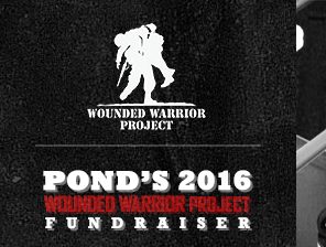 Pond Employees Come Through  for Wounded Warrior Project