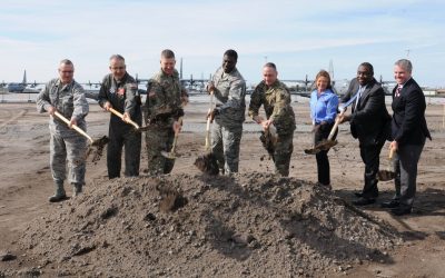 165th Airlift Wing Breaks Ground on Squadron Operations Building in Savannah