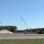 I-10 construction crane