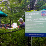 Woodruff Park Chow Downtown Signagfe