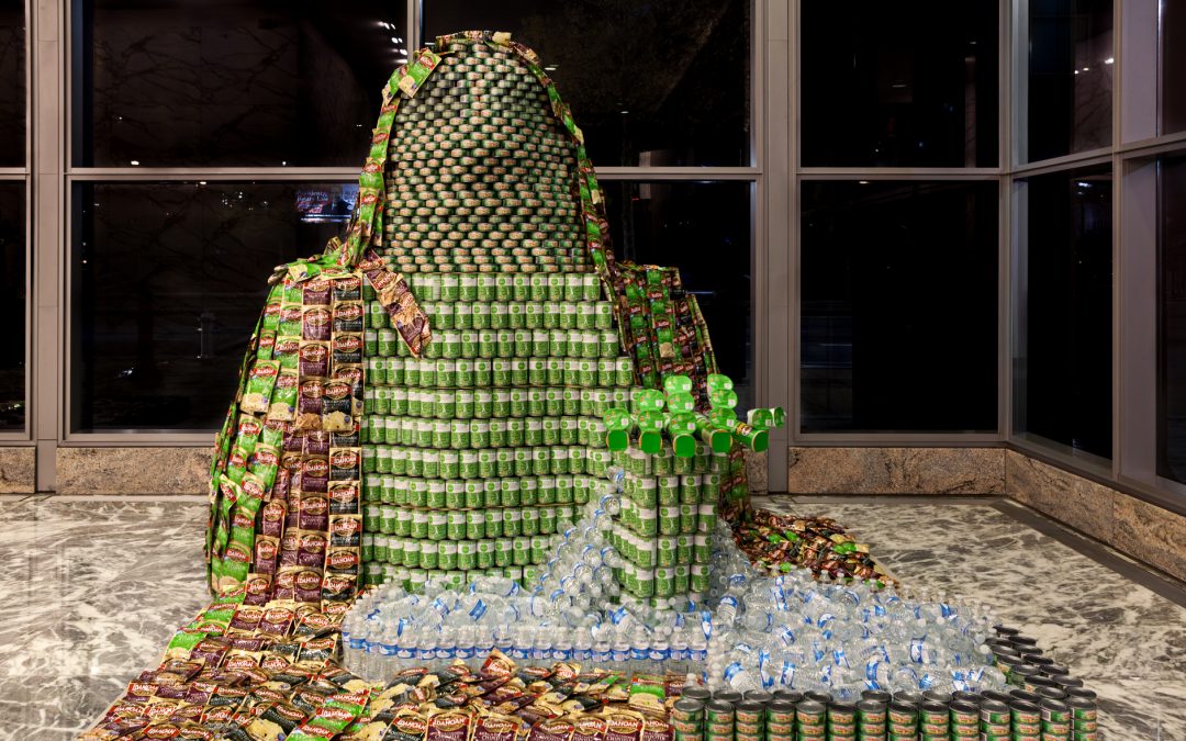 Pond makes a difference during CANstruction