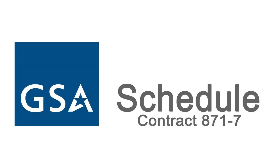 Pond awarded GSA Schedule 871-7 contract