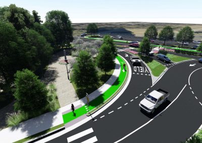 Wieuca Road Roundabout - Buckhead Community Improvement District (CID), GA