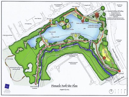 Pond Constructors awarded Pinnacle Park project