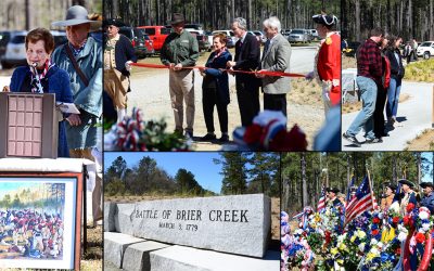 Pond celebrates the Battle of Brier Creek Commemoration and Memorial dedication
