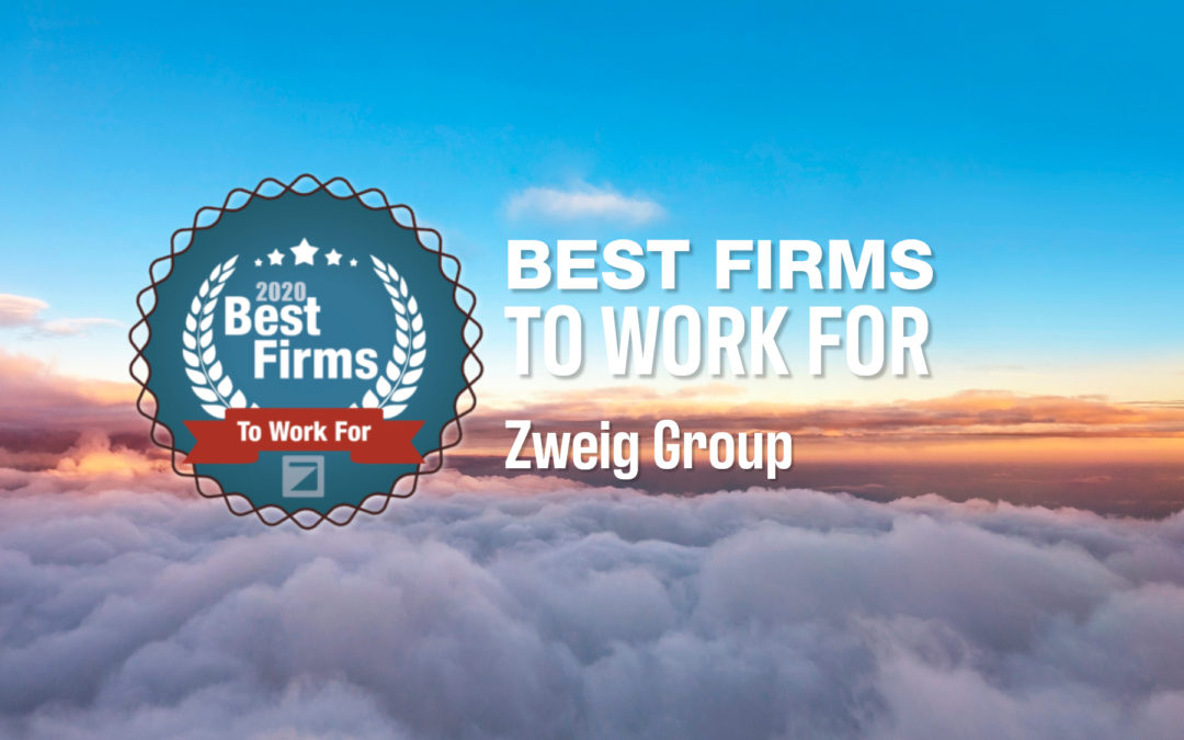 Pond Ranks Top 20 Best Firms to Work For by Zweig Group!