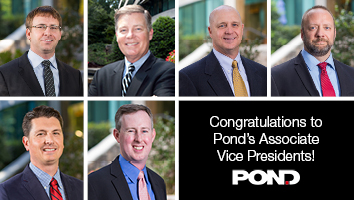 Pond Announces New Associate Vice Presidents