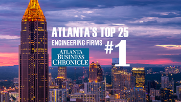 Pond Rises to #1 on Atlanta Business Chronicle’s Top 25 Engineering Firms List