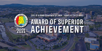 Alabama Department of Labor Award of Superior Achievement