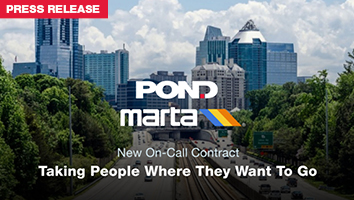 MARTA Selects Pond for On-Call Contract to Improve Infrastructure